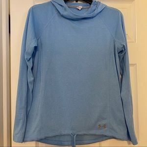 women’s light blue under armour long sleeve
